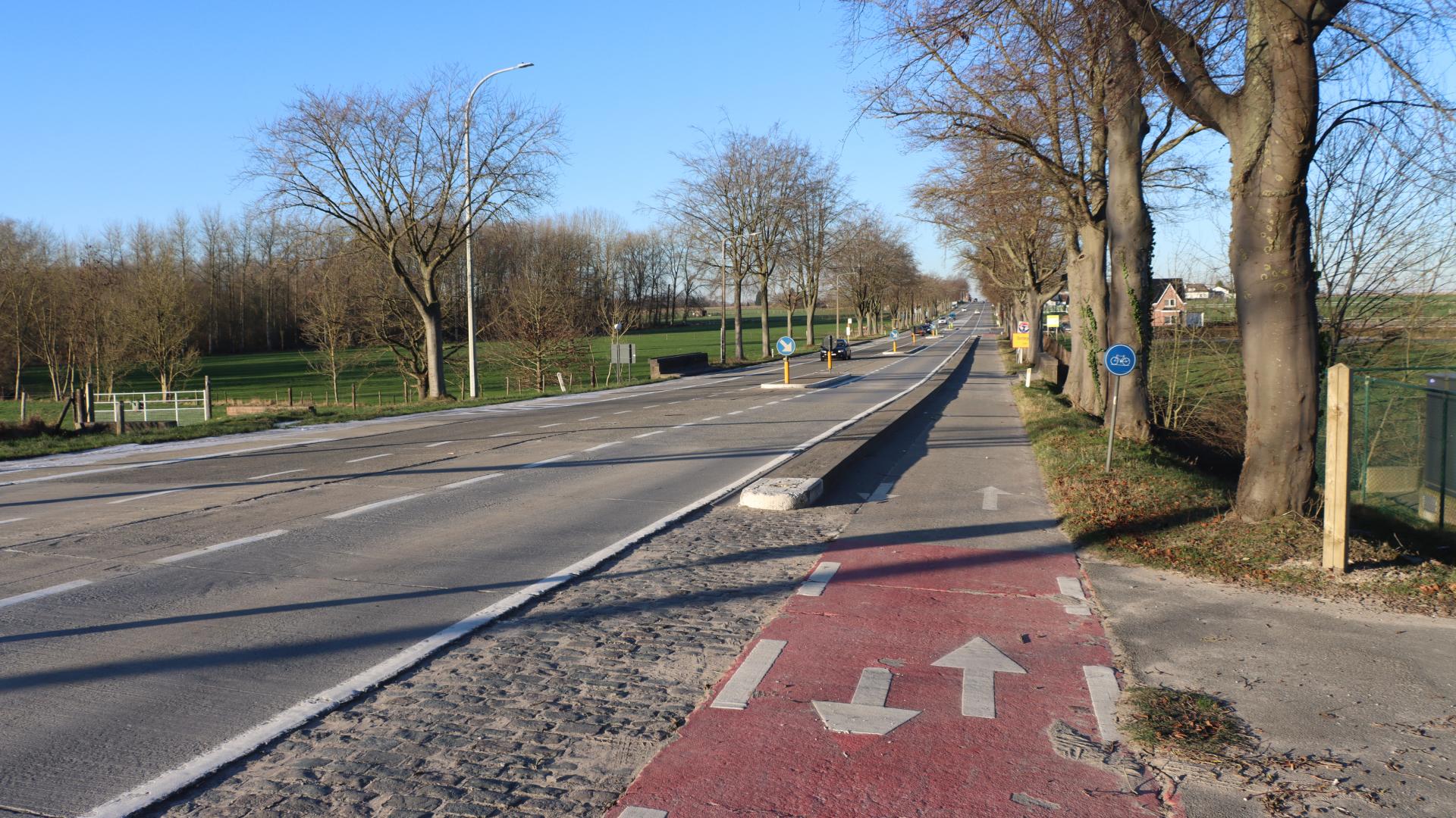 Beeld Grote Steenweg/Gentsesteenweg (N9)